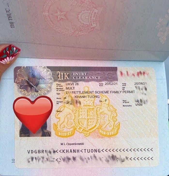 VISA ĐỊNH CƯ UK DIỆN KẾT HÔN – KHÁCH HÀNG VUI MỪNG SAU THỜI GIAN DÀI CHỜ ĐỢI