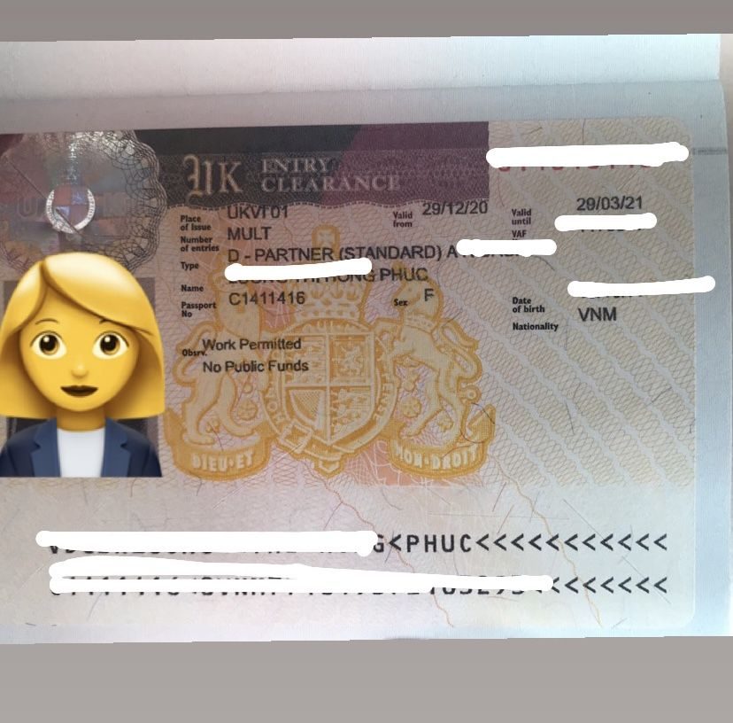 LẠI THÊM CHỊ KHÁCH ĐÁNG YÊU ĐƯỢC CẤP VISA ĐỊNH CƯ ANH DIỆN KẾT HÔN